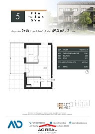 katalogový list půdorys