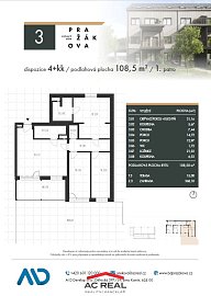 BD Pražákova půdorys