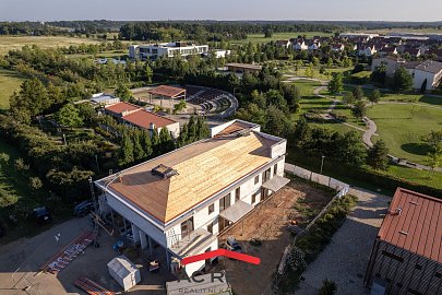 Probíhající stavba- Villa Colonnade