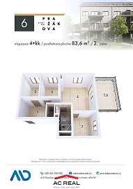 BD Pražákova půdorys