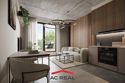 obývací část.